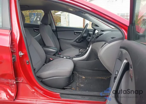 2014 Hyundai Elantra Se from USA, damaged, VIN KMHDH4AE8EU160991